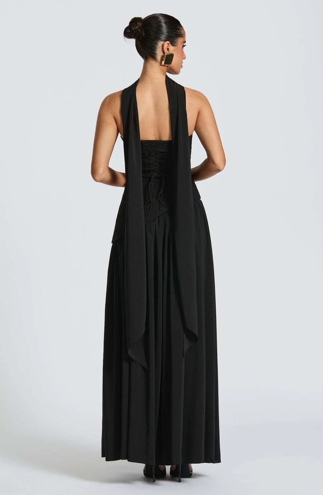 Vestido negro Straples image 1