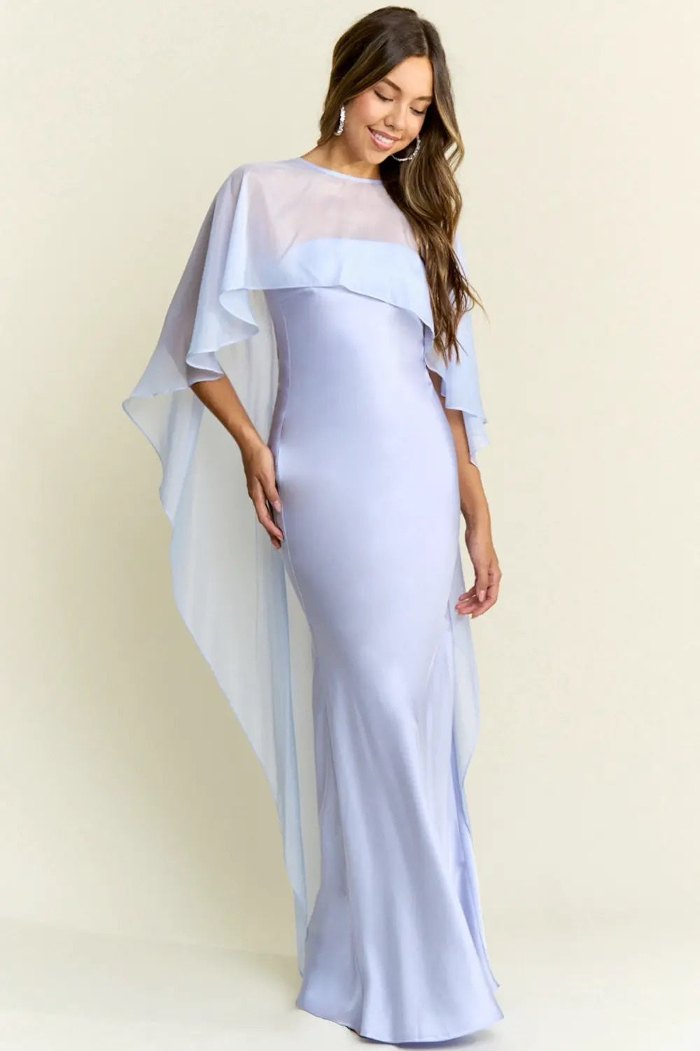 Vestido azul pastel image 3
