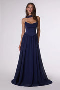 Azul marino strapless image 0