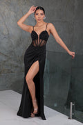 Vestido negro corsé image 0