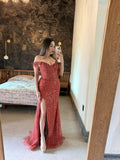 Vestido chedron off shoulder image 0