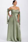 Vestido verde sage image 0