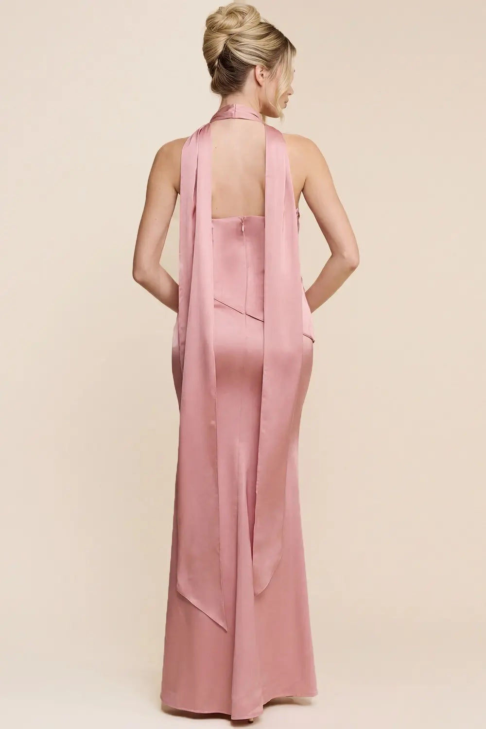Vestido strapless palo de rosa image 1