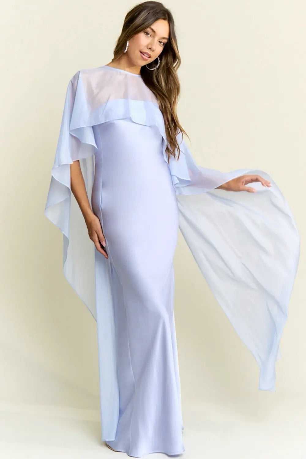 Vestido azul pastel image 0