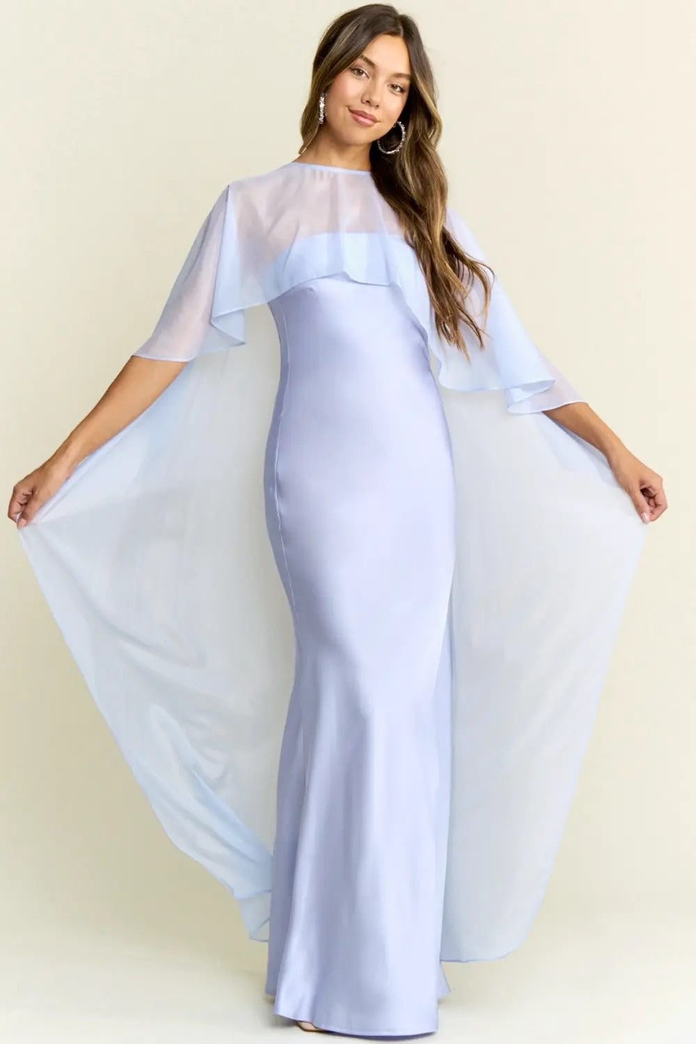 Vestido azul pastel image 2